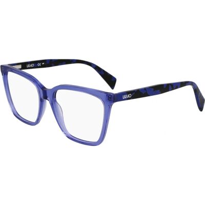 Liu Jo LJ2815 Blue Square Acetate Eyeglasses - Women Liu Jo LJ2815 Blue Square Acetate Eyeglasses - Women
