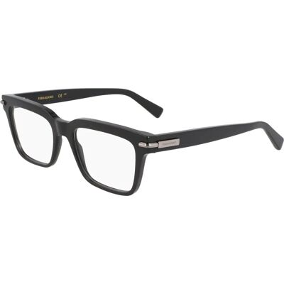 Ferragamo SF3014 Grey Square Men's Eyewear Frames - Eyewear Frames Ferragamo SF3014 Grey Square Men's Eyewear Frames - Eyewear Frames
