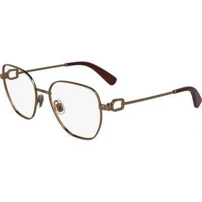 Longchamp Model Lo2169 Square Gold Women's Eyeglasses Longchamp Model Lo2169 Square Gold Women's Eyeglasses