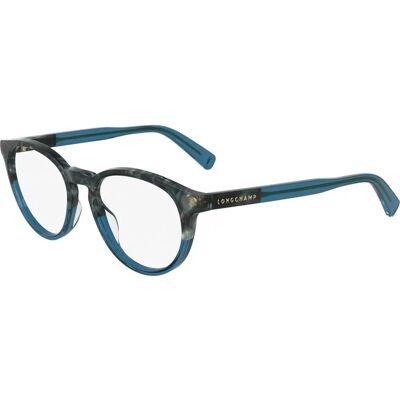 LONGCHAMP LO2752 - Blue Textured Eyewear Frames for Women LONGCHAMP LO2752 - Blue Textured Eyewear Frames for Women