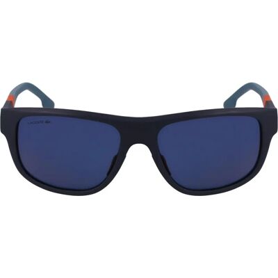 Lacoste L6042S Blaue Quadratische Herrensonnenbrille mit Sehstärke Lacoste L6042S Blaue Quadratische Herrensonnenbrille mit Sehstärke