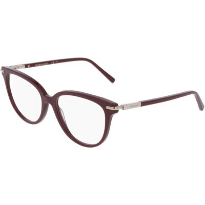 Ferragamo SF3026 606 Bordeaux - Cornice di occhiali da donna Ferragamo SF3026 606 Bordeaux - Cornice di occhiali da donna
