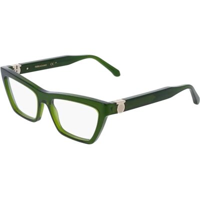 Montature occhiali trasparenti verdi FERRAGAMO SF3021 317 - Montature di occhiali Montature occhiali trasparenti verdi FERRAGAMO SF3021 317 - Montature di occhiali