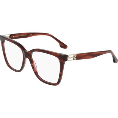 Victoria Beckham VB2680 Rote Gestreifte Brillenfassung - Brillen Victoria Beckham VB2680 Rote Gestreifte Brillenfassung - Brillen