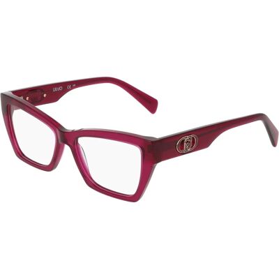 LIU JO LJ2827 624 Cherry Square Eyewear Frames - Eyewear Frames LIU JO LJ2827 624 Cherry Square Eyewear Frames - Eyewear Frames