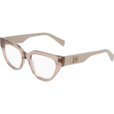 LIU JO LJ2828 PINK BEIGE Cat Eye Eyewear Frames - Eyewear Frames LIU JO LJ2828 PINK BEIGE Cat Eye Eyewear Frames - Eyewear Frames