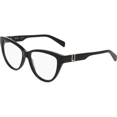 LIU JO LJ2826R 001 Montatura occhi di gatto nera - Montature di occhiali LIU JO LJ2826R 001 Montatura occhi di gatto nera - Montature di occhiali
