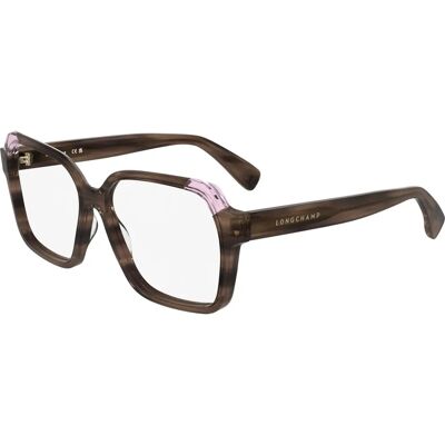 Monture rectangulaire en acétate LONGCHAMP LO2763 657 Pêche/Rose - Lunettes - Publicité Monture rectangulaire en acétate LONGCHAMP LO2763 657 Pêche/Rose - Lunettes - Publicité
