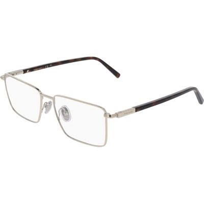 FERRAGAMO SF2237 Monture en Métal Carrée pour Hommes - Publicité FERRAGAMO SF2237 Monture en Métal Carrée pour Hommes - Publicité