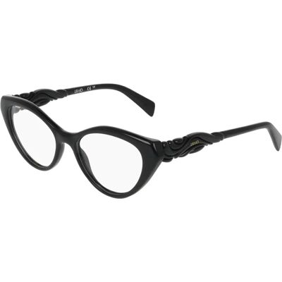 Liu Jo LJ2818 001 Monture Œil de Chat Noire - Monture de Lunettes - Publicité Liu Jo LJ2818 001 Monture Œil de Chat Noire - Monture de Lunettes - Publicité