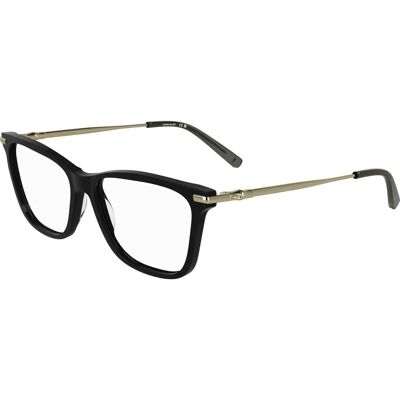 LONGCHAMP LO2772 Black Square Acetate Eyewear Frames - Eyewear Frames LONGCHAMP LO2772 Black Square Acetate Eyewear Frames - Eyewear Frames