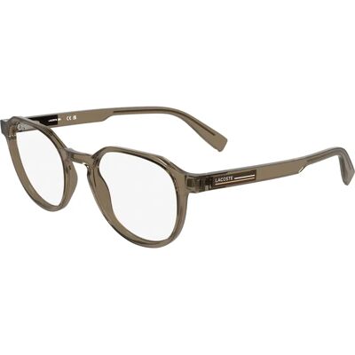 LACOSTE L2980 210 Transparent Brown Eyewear Frames - Eyewear Frames LACOSTE L2980 210 Transparent Brown Eyewear Frames - Eyewear Frames