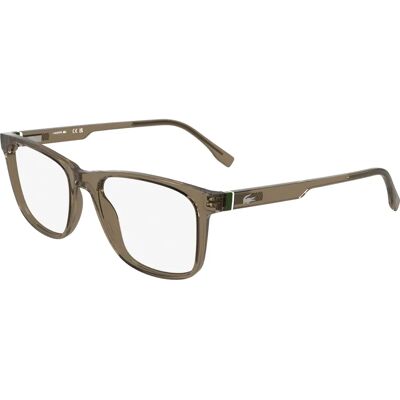 LACOSTE L2974 210 Marron Transparent - Monture de lunettes - Publicité LACOSTE L2974 210 Marron Transparent - Monture de lunettes - Publicité