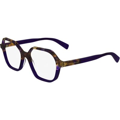 Longchamp LO2740 Violette/Havana Monture de lunettes Femmes - Lunettes - Publicité Longchamp LO2740 Violette/Havana Monture de lunettes Femmes - Lunettes - Publicité