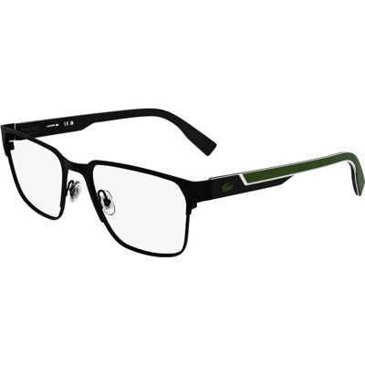 Lacoste L2306 002 Monture matte noire - Eyewear Frames - Publicité Lacoste L2306 002 Monture matte noire - Eyewear Frames - Publicité