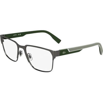 LACOSTE L2306 - Monture en métal carrée unisexe - Publicité LACOSTE L2306 - Monture en métal carrée unisexe - Publicité