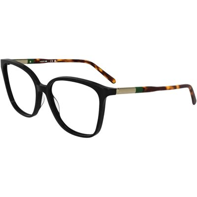Lacoste L2985 001 Black Square Eyewear Frames - Eyewear Frames Lacoste L2985 001 Black Square Eyewear Frames - Eyewear Frames