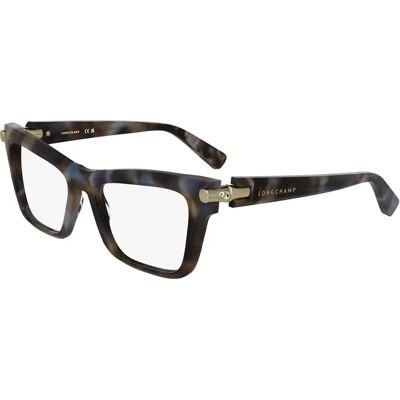 LONGCHAMP LO2766 Blue Havana Eyewear Frames - Eyewear Frames LONGCHAMP LO2766 Blue Havana Eyewear Frames - Eyewear Frames