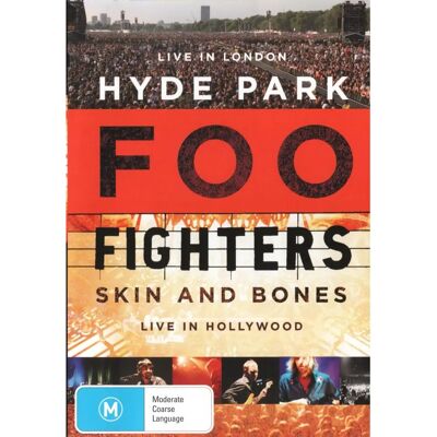 Foo Fighters Modell Skin and Bones - DVD Foo Fighters Modell Skin and Bones - DVD