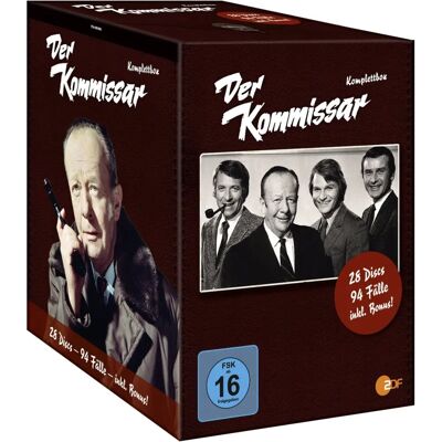 KOMMISSAR Komplettbox - 28 Discs - Region 2 KOMMISSAR Komplettbox - 28 Discs - Region 2