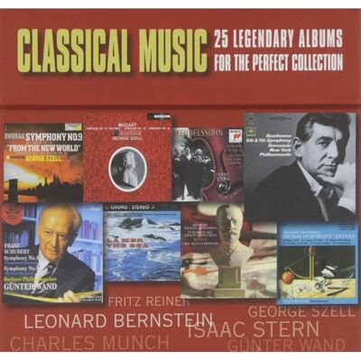 Sony Classical - 25 Disques - Artistes variés - Album de musique - Publicité Sony Classical - 25 Disques - Artistes variés - Album de musique - Publicité