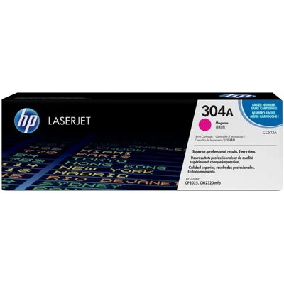Toner HP 304A (CC533A) - Magenta - Publicité Toner HP 304A (CC533A) - Magenta - Publicité