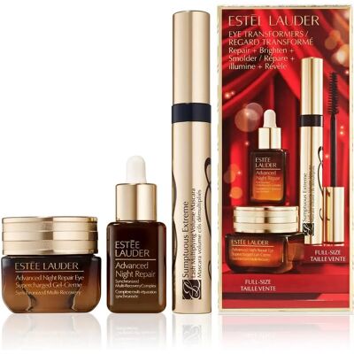Estée Lauder Eye Transformers Pflegeset Reparieren - Aufhellen - Glimmen Estée Lauder Eye Transformers Pflegeset Reparieren - Aufhellen - Glimmen