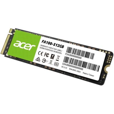 Acer BL.9BWWA.119 Unidade de Estado Sólido - 512GB M.2 PCIe NVMe Acer BL.9BWWA.119 Unidade de Estado Sólido - 512GB M.2 PCIe NVMe