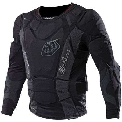 Camicia Troy Lee Designs Youth UPL 7855 HW LS - Nera - Protezione contro gli impatti Camicia Troy Lee Designs Youth UPL 7855 HW LS - Nera - Protezione contro gli impatti