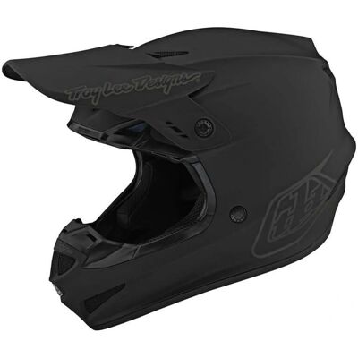 Casque de Motocross Troy Lee Designs GP Mono - Noir - Publicité Casque de Motocross Troy Lee Designs GP Mono - Noir - Publicité