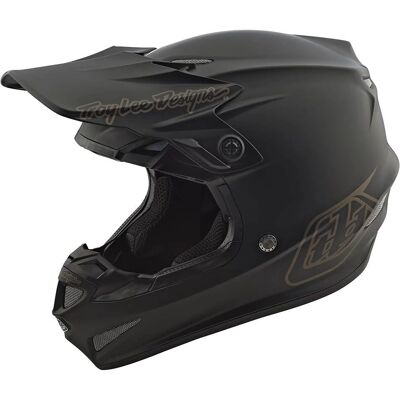 Casque de motocross pour jeune Troy Lee Designs GP Mono - Noir - Légèreté - Publicité Casque de motocross pour jeune Troy Lee Designs GP Mono - Noir - Légèreté - Publicité