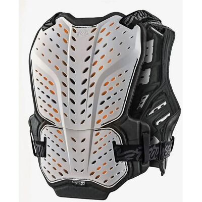 Gilet protettivo Troy Lee Designs Rockfight D3O - Bianco XL-XXL Gilet protettivo Troy Lee Designs Rockfight D3O - Bianco XL-XXL