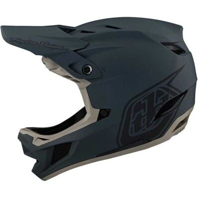 Troy Lee Designs D4 Composite Helm - Stealth Grau - Helme Troy Lee Designs D4 Composite Helm - Stealth Grau - Helme