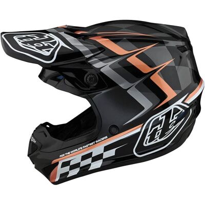 Casque de motocross Troy Lee Designs SE4 Polyacrylite MIPS - Noir - XL - Publicité Casque de motocross Troy Lee Designs SE4 Polyacrylite MIPS - Noir - XL - Publicité