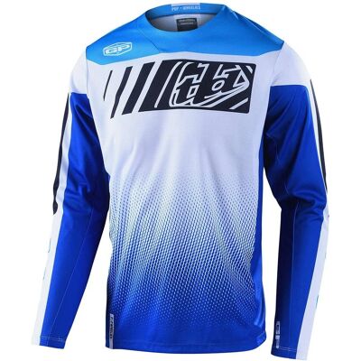 Camiseta de Motocross Troy Lee Designs GP Gear Icon - Azul - XL Camiseta de Motocross Troy Lee Designs GP Gear Icon - Azul - XL