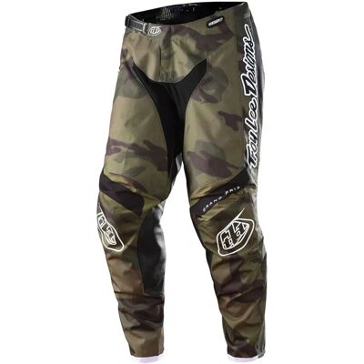 Pantalones de motocross Troy Lee Designs GP Brazen Camo - Unisex - Negro Verde - 28 Pantalones de motocross Troy Lee Designs GP Brazen Camo - Unisex - Negro Verde - 28
