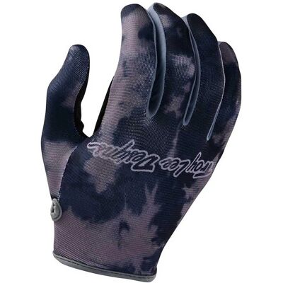 Troy Lee Designs Flowline Plot Motocross Gloves - Unisex - Grey Troy Lee Designs Flowline Plot Motocross Gloves - Unisex - Grey