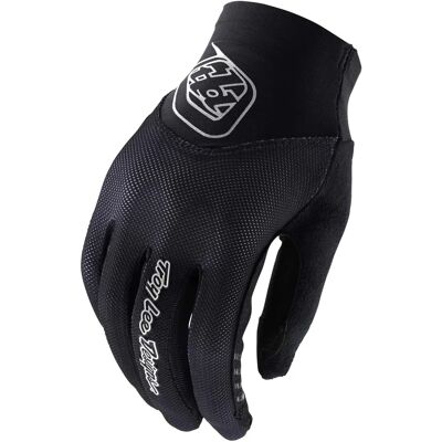 Troy Lee Designs Ace 2.0 Dames Motocross Handschoenen - Zwart - S Troy Lee Designs Ace 2.0 Dames Motocross Handschoenen - Zwart - S
