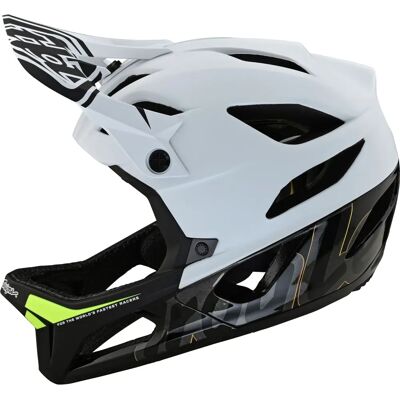 Casco Troy Lee Designs Stage Mips Signature - Bianco Verde - XL/XXL Casco Troy Lee Designs Stage Mips Signature - Bianco Verde - XL/XXL