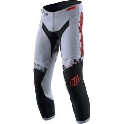 Troy Lee Designs GP Astro Jugend-Motocross-Hose - Hellgrau/Orange - Motocross Hose Troy Lee Designs GP Astro Jugend-Motocross-Hose - Hellgrau/Orange - Motocross Hose