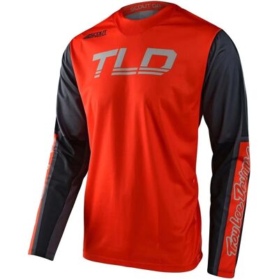 Troy Lee Designs Scout Gp Recon Motocross Jersey - Gris/Naranja - Camiseta de Motocross Troy Lee Designs Scout Gp Recon Motocross Jersey - Gris/Naranja - Camiseta de Motocross