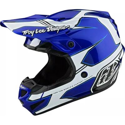 Casque TROY LEE DESIGNS SE4 MIPS Bleu - Casque - Publicité Casque TROY LEE DESIGNS SE4 MIPS Bleu - Casque - Publicité
