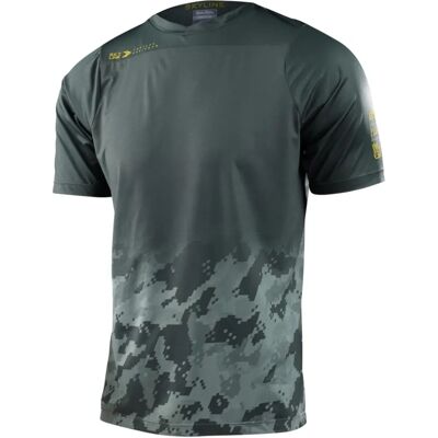 Troy Lee Designs Skyline S/S MTB-Trikot - Digi Green - Fahrradtrikot Troy Lee Designs Skyline S/S MTB-Trikot - Digi Green - Fahrradtrikot