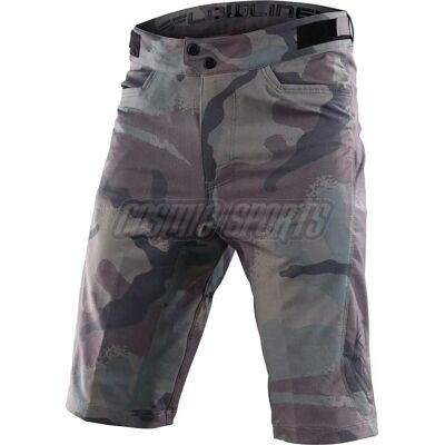 Shorts MTB Troy Lee Designs Flowline - Woodland Camo - Uomo Shorts MTB Troy Lee Designs Flowline - Woodland Camo - Uomo