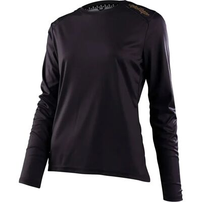 Maglia nera Lilium di Troy Lee Designs - Abbigliamento ciclistico Maglia nera Lilium di Troy Lee Designs - Abbigliamento ciclistico