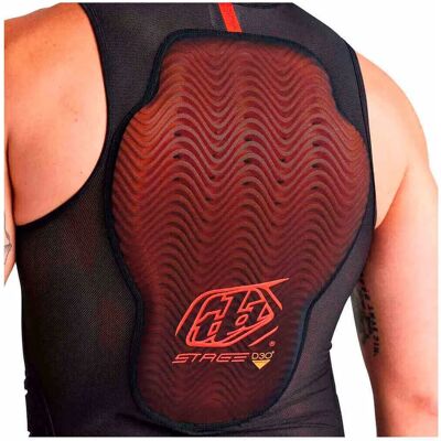 Troy Lee Designs - Stage Ghost D3O - SS B - Chaleco protector Troy Lee Designs - Stage Ghost D3O - SS B - Chaleco protector