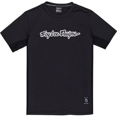 Troy Lee Designs Skyline Signature Kurzarm-T-Shirt - Schwarz Troy Lee Designs Skyline Signature Kurzarm-T-Shirt - Schwarz