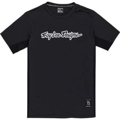 Troy Lee Designs Skyline Signature T-Shirt a Maniche Corte - Nero / Large Troy Lee Designs Skyline Signature T-Shirt a Maniche Corte - Nero / Large