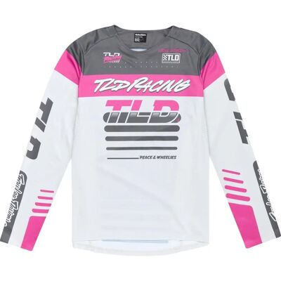 Troy Lee Design - Sprint Fifty-50 Long Sleeve Jersey - Craie - Publicité Troy Lee Design - Sprint Fifty-50 Long Sleeve Jersey - Craie - Publicité