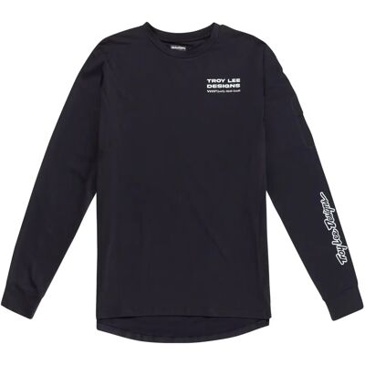 Troy Lee Designs - Ruckus Factory Long Sleeve Ride Tee - Carbon Troy Lee Designs - Ruckus Factory Long Sleeve Ride Tee - Carbon